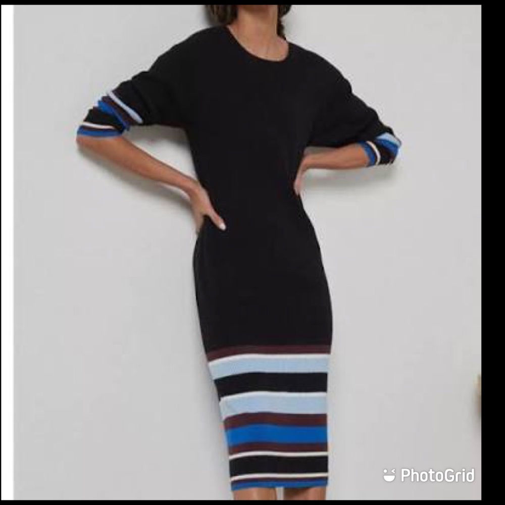 NWT Anthropologie Parvati Lightweight Sweater MIDI Dress